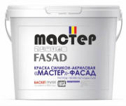Краска силикон-акриловая "Мастер"- Фасад 25 кг