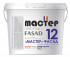 Краска акриловая водно-дисперсионная «Мастер» - Фасад 12     15 кг